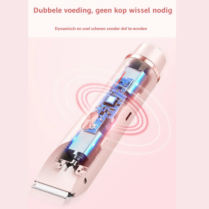 2-in-1 LadyTrimmer™ – Pijnloos, Compact & Reisvriendelijk