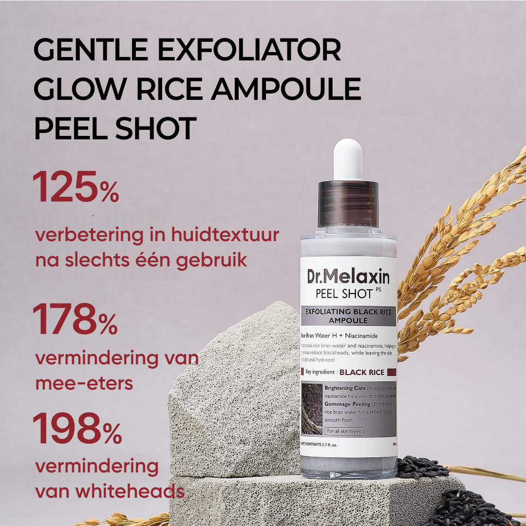 Dr. Melaxin Peel Shot – Rijst Essentie Ampoule