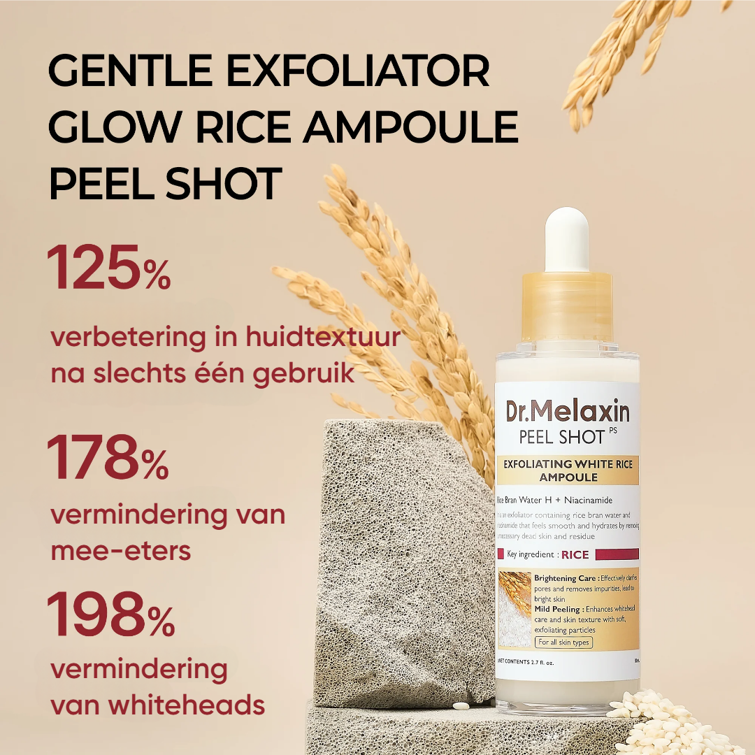 Dr. Melaxin Peel Shot – Rijst Essentie Ampoule